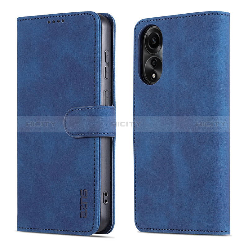 Handytasche Stand Schutzhülle Flip Leder Hülle YZ5 für Oppo A78 4G groß