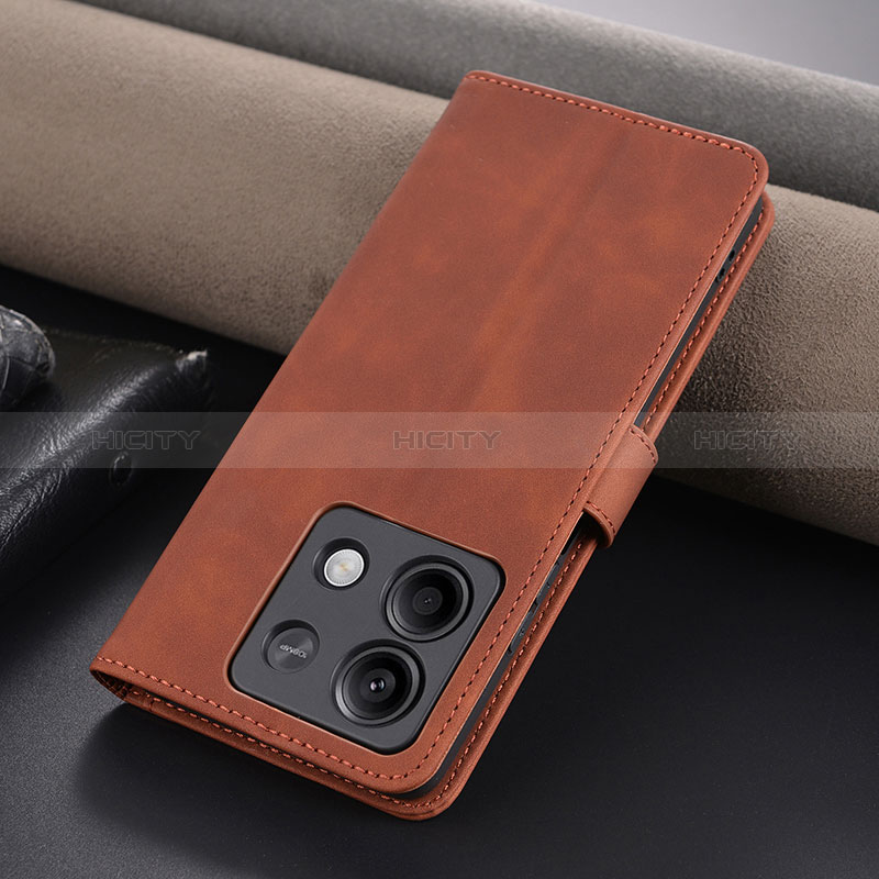 Handytasche Stand Schutzhülle Flip Leder Hülle YZ5 für Xiaomi Redmi Note 13 5G groß