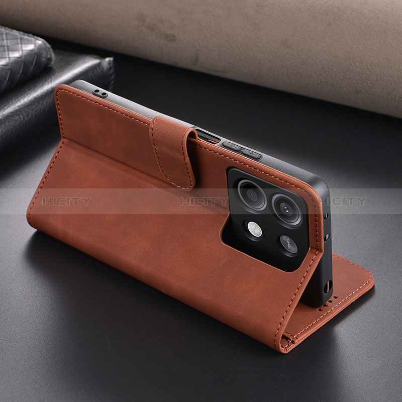 Handytasche Stand Schutzhülle Flip Leder Hülle YZ5 für Xiaomi Redmi Note 13 5G groß