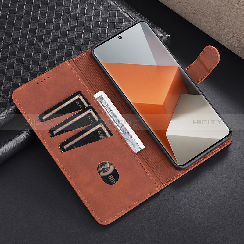 Handytasche Stand Schutzhülle Flip Leder Hülle YZ5 für Xiaomi Redmi Note 13 Pro 5G