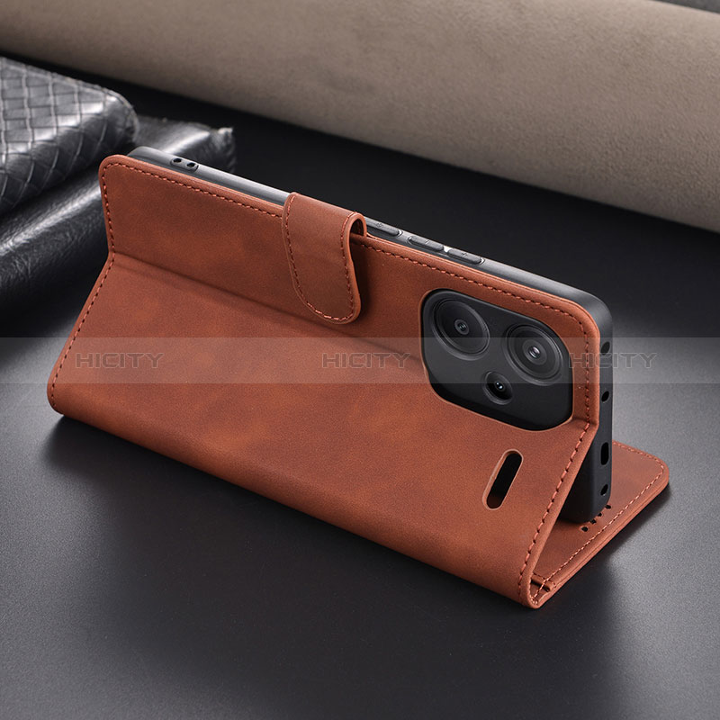 Handytasche Stand Schutzhülle Flip Leder Hülle YZ5 für Xiaomi Redmi Note 13 Pro+ Plus 5G