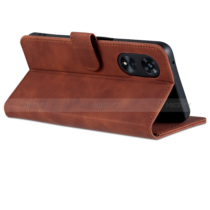 Handytasche Stand Schutzhülle Flip Leder Hülle YZ6 für Oppo A58 5G