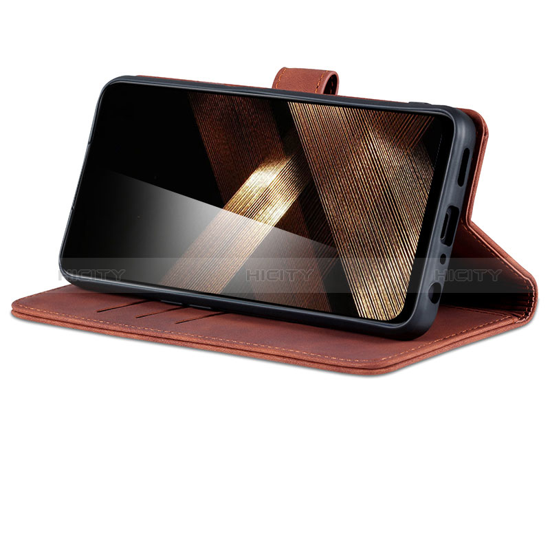 Handytasche Stand Schutzhülle Flip Leder Hülle YZ6 für Oppo A78 5G