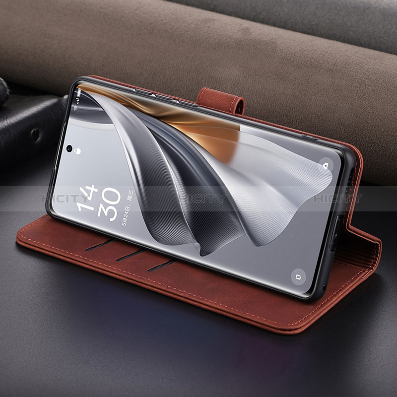 Handytasche Stand Schutzhülle Flip Leder Hülle YZ6 für Oppo Reno10 Pro+ Plus 5G