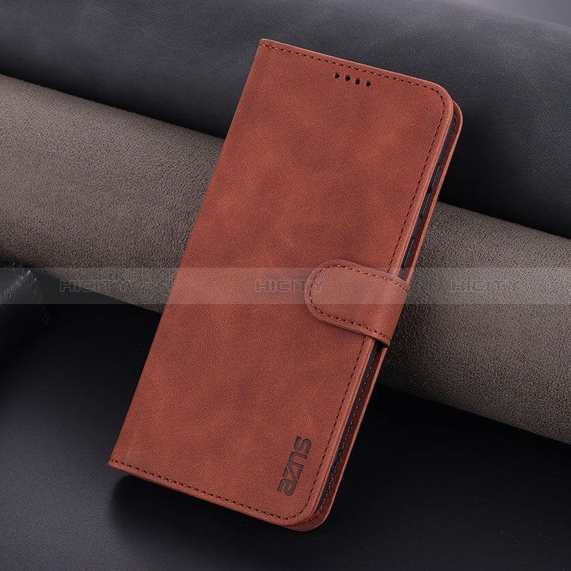 Handytasche Stand Schutzhülle Flip Leder Hülle YZ6 für Oppo Reno9 5G Braun