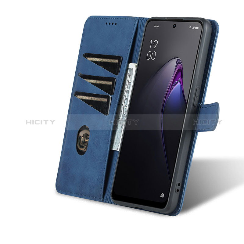 Handytasche Stand Schutzhülle Flip Leder Hülle YZ6 für Oppo Reno9 Pro 5G