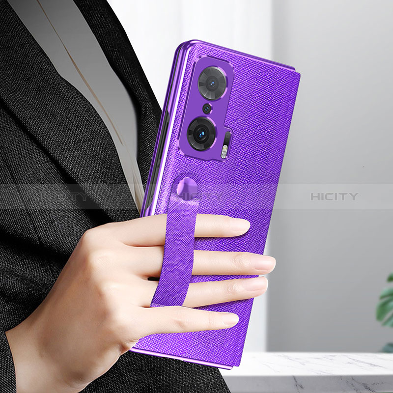 Handytasche Stand Schutzhülle Flip Leder Hülle ZL1 für Huawei Honor Magic V 5G