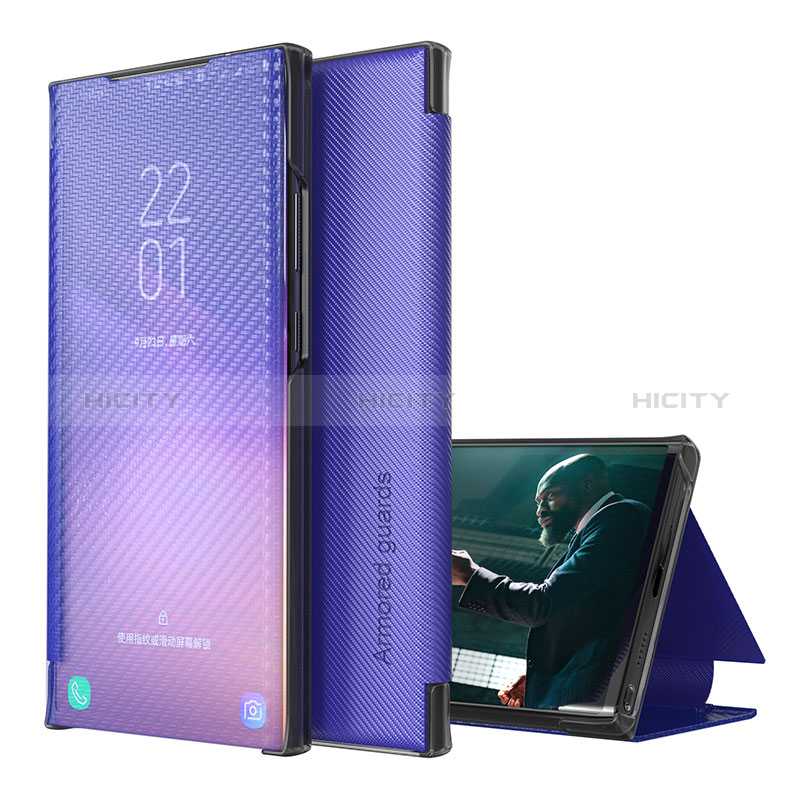 Handytasche Stand Schutzhülle Flip Leder Hülle ZL1 für Samsung Galaxy A12 5G