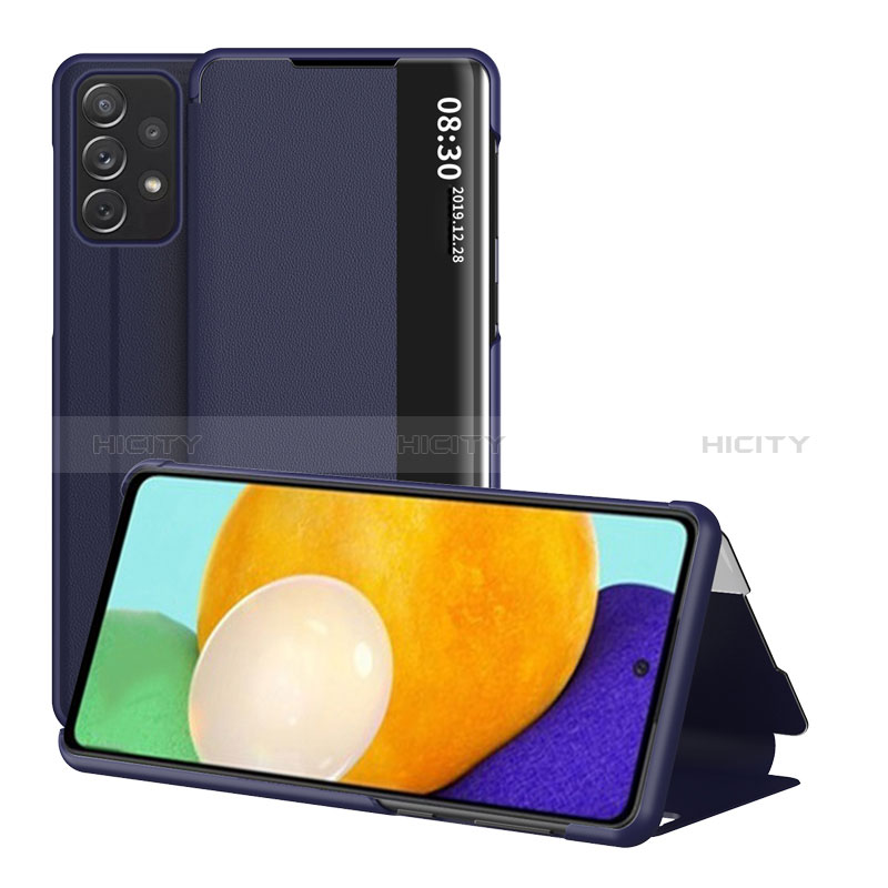 Handytasche Stand Schutzhülle Flip Leder Hülle ZL1 für Samsung Galaxy A52s 5G groß