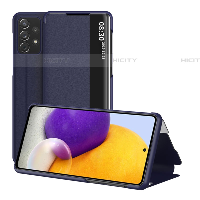 Handytasche Stand Schutzhülle Flip Leder Hülle ZL1 für Samsung Galaxy A72 4G