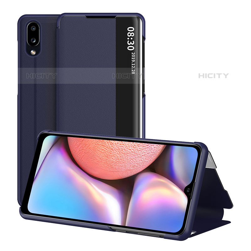 Handytasche Stand Schutzhülle Flip Leder Hülle ZL1 für Samsung Galaxy M01s