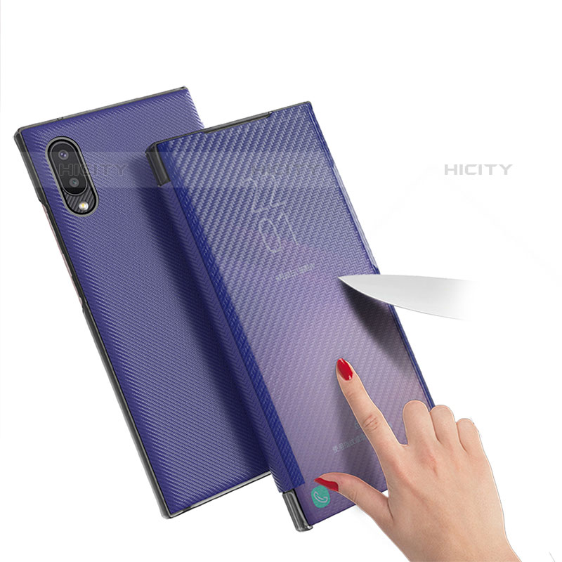 Handytasche Stand Schutzhülle Flip Leder Hülle ZL1 für Samsung Galaxy M02