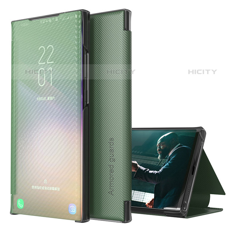 Handytasche Stand Schutzhülle Flip Leder Hülle ZL1 für Samsung Galaxy M02