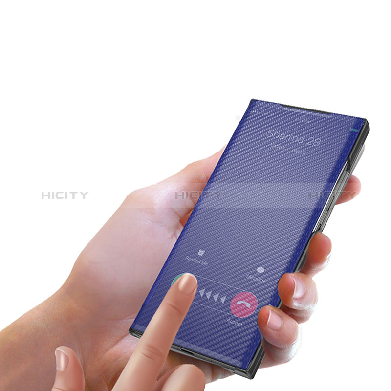Handytasche Stand Schutzhülle Flip Leder Hülle ZL1 für Samsung Galaxy S20 Plus