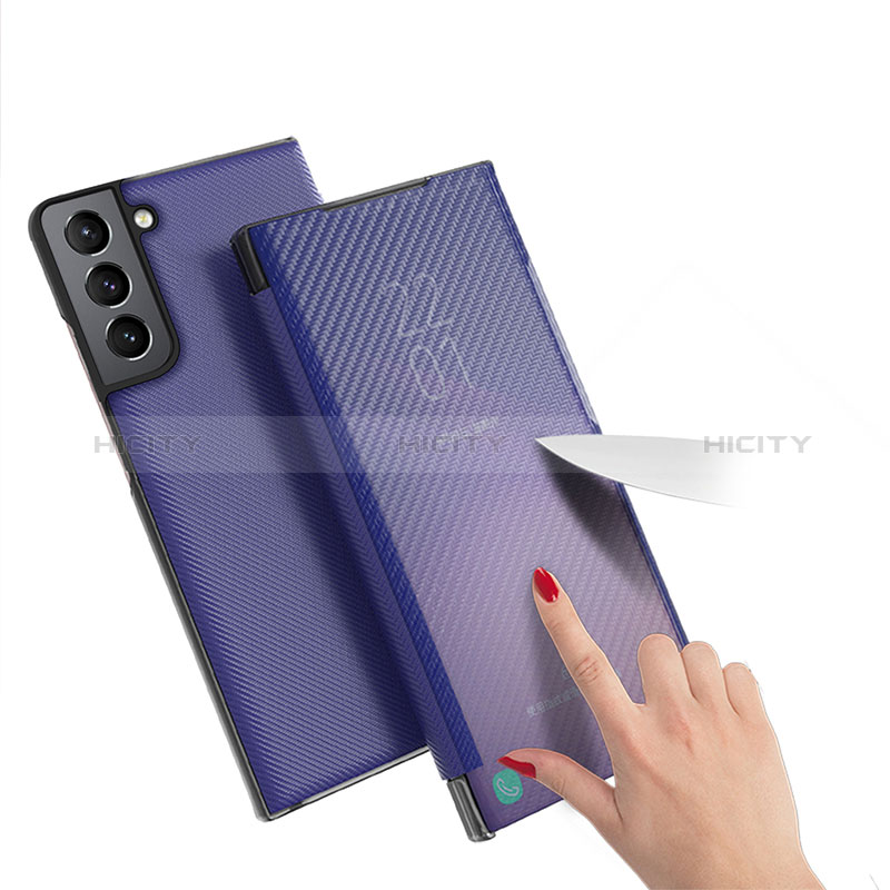 Handytasche Stand Schutzhülle Flip Leder Hülle ZL1 für Samsung Galaxy S22 5G