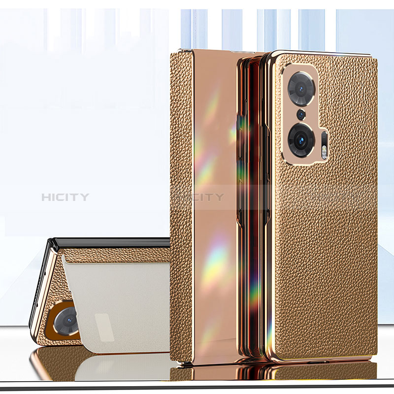 Handytasche Stand Schutzhülle Flip Leder Hülle ZL2 für Huawei Honor Magic V 5G Gold