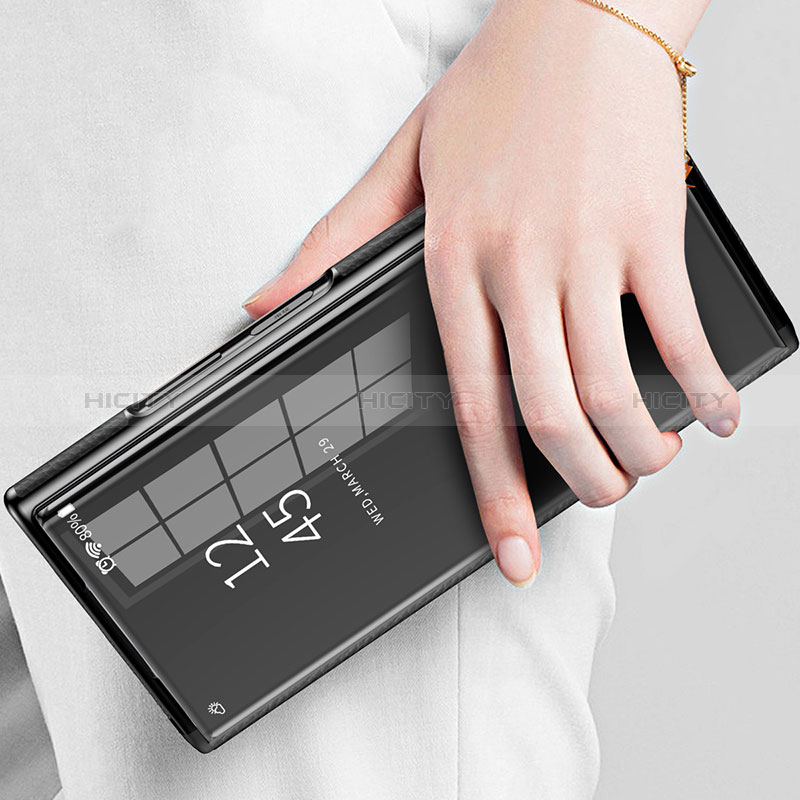 Handytasche Stand Schutzhülle Flip Leder Hülle ZL2 für Huawei Mate Xs 2 groß