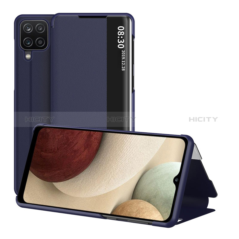 Handytasche Stand Schutzhülle Flip Leder Hülle ZL2 für Samsung Galaxy A12