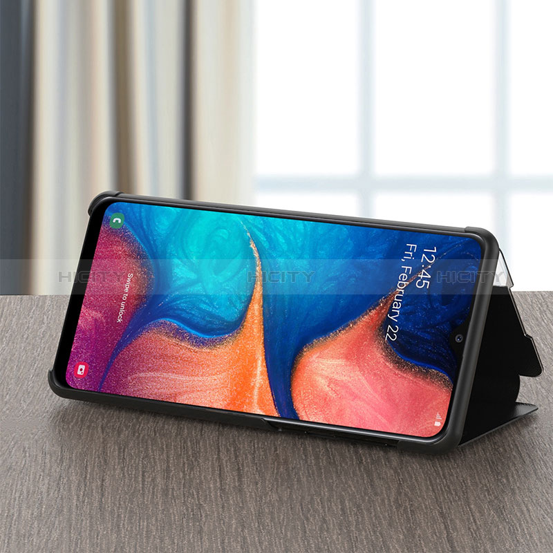 Handytasche Stand Schutzhülle Flip Leder Hülle ZL2 für Samsung Galaxy A20e groß