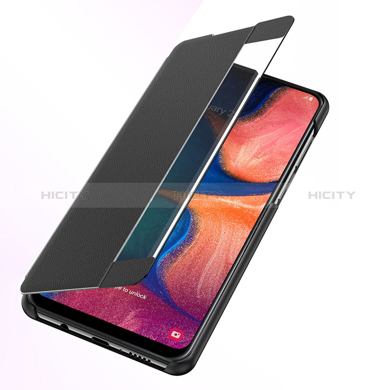 Handytasche Stand Schutzhülle Flip Leder Hülle ZL2 für Samsung Galaxy A20e groß