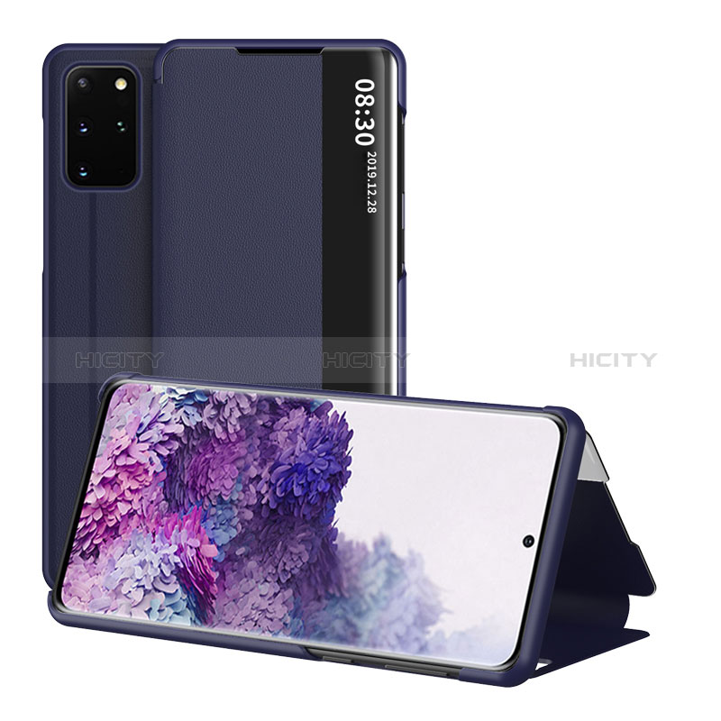 Handytasche Stand Schutzhülle Flip Leder Hülle ZL2 für Samsung Galaxy S20 Plus 5G groß