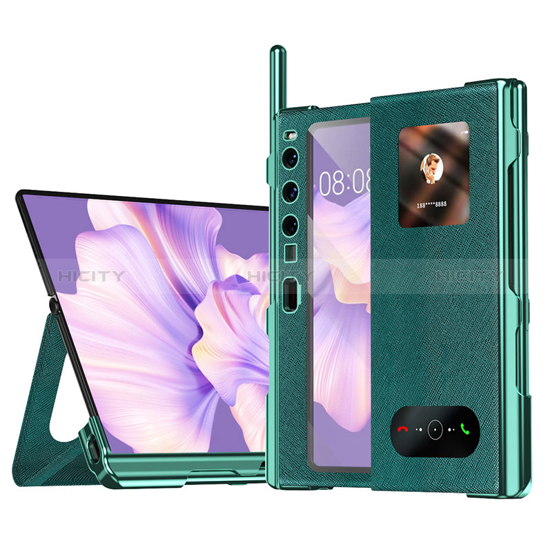 Handytasche Stand Schutzhülle Flip Leder Hülle ZL4 für Huawei Mate Xs 2