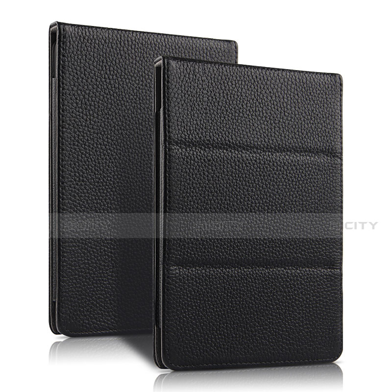 Handytasche Stand Schutzhülle Leder für Amazon Kindle Paperwhite 6 inch Schwarz