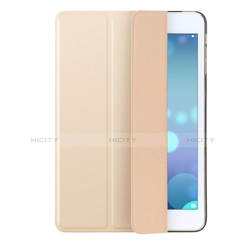 Handytasche Stand Schutzhülle Leder für Apple iPad Mini 2 Gold