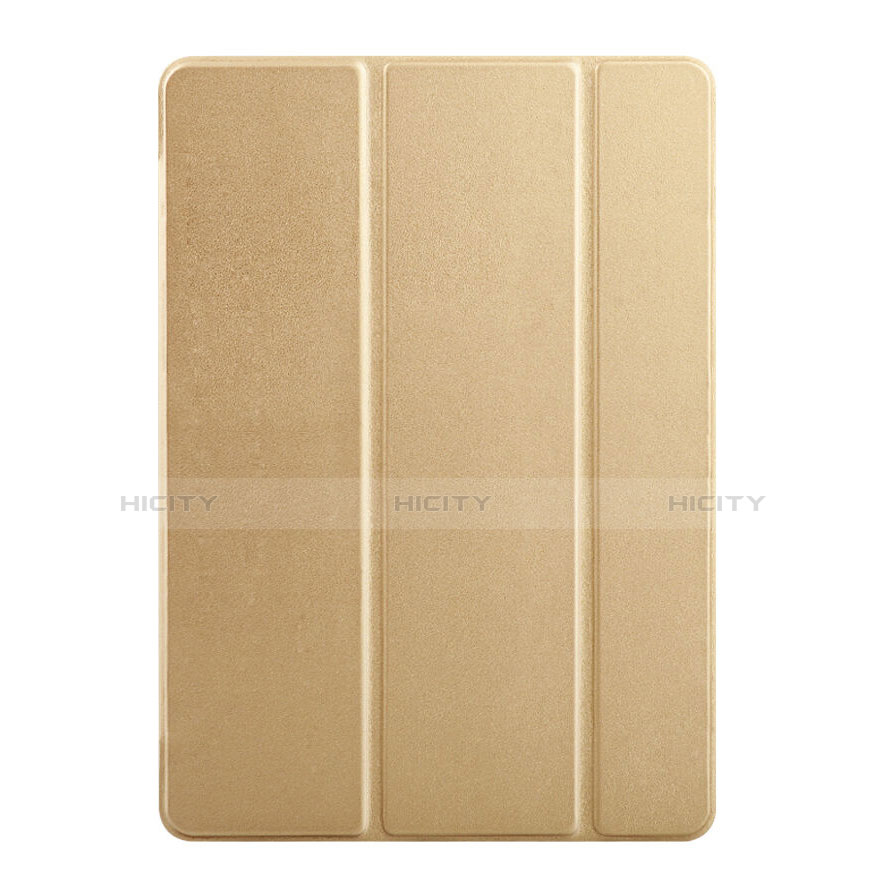 Handytasche Stand Schutzhülle Leder für Apple iPad Mini 4 Gold groß