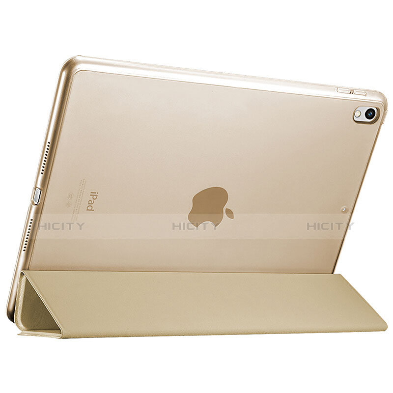 Handytasche Stand Schutzhülle Leder für Apple iPad Pro 10.5 Gold