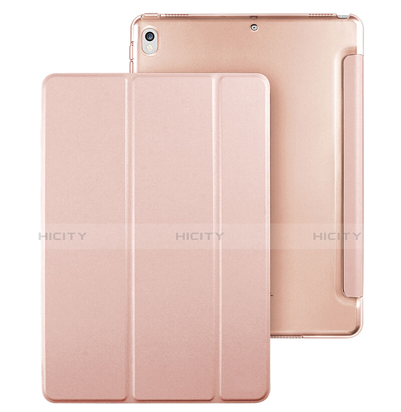 Handytasche Stand Schutzhülle Leder für Apple iPad Pro 10.5 Rosegold