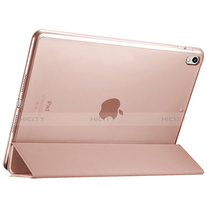 Handytasche Stand Schutzhülle Leder für Apple iPad Pro 10.5 Rosegold