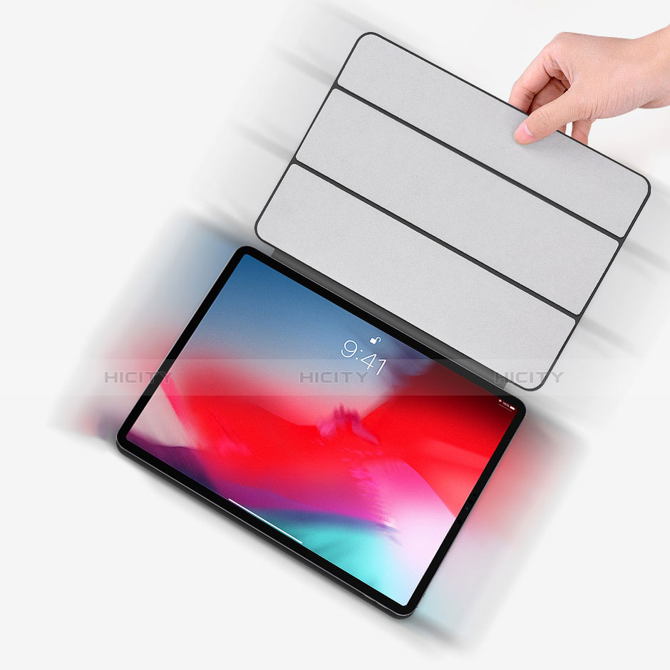 Handytasche Stand Schutzhülle Leder für Apple iPad Pro 11 (2018) Schwarz