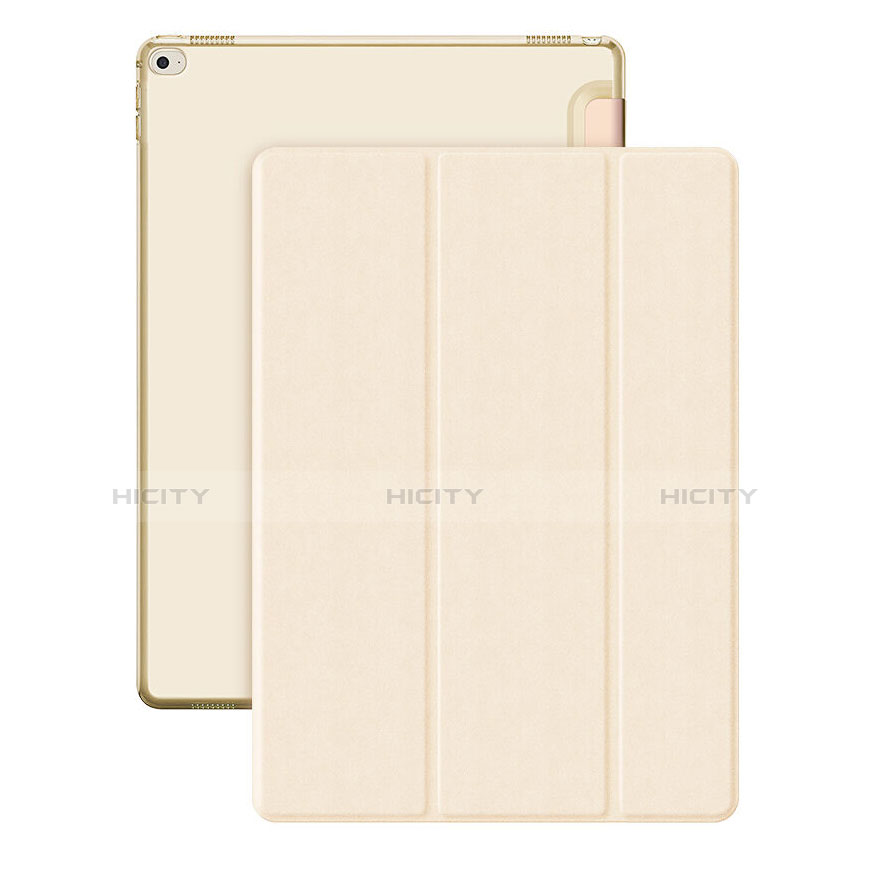 Handytasche Stand Schutzhülle Leder für Apple iPad Pro 12.9 Gold