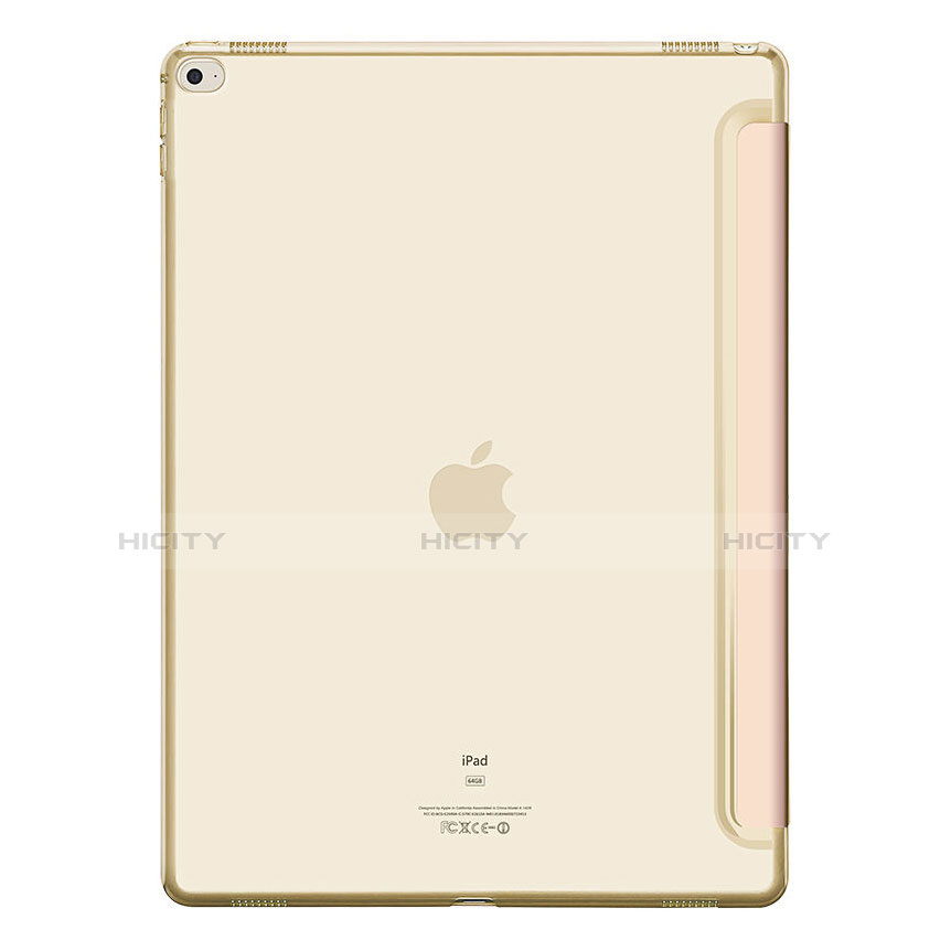 Handytasche Stand Schutzhülle Leder für Apple iPad Pro 12.9 Gold