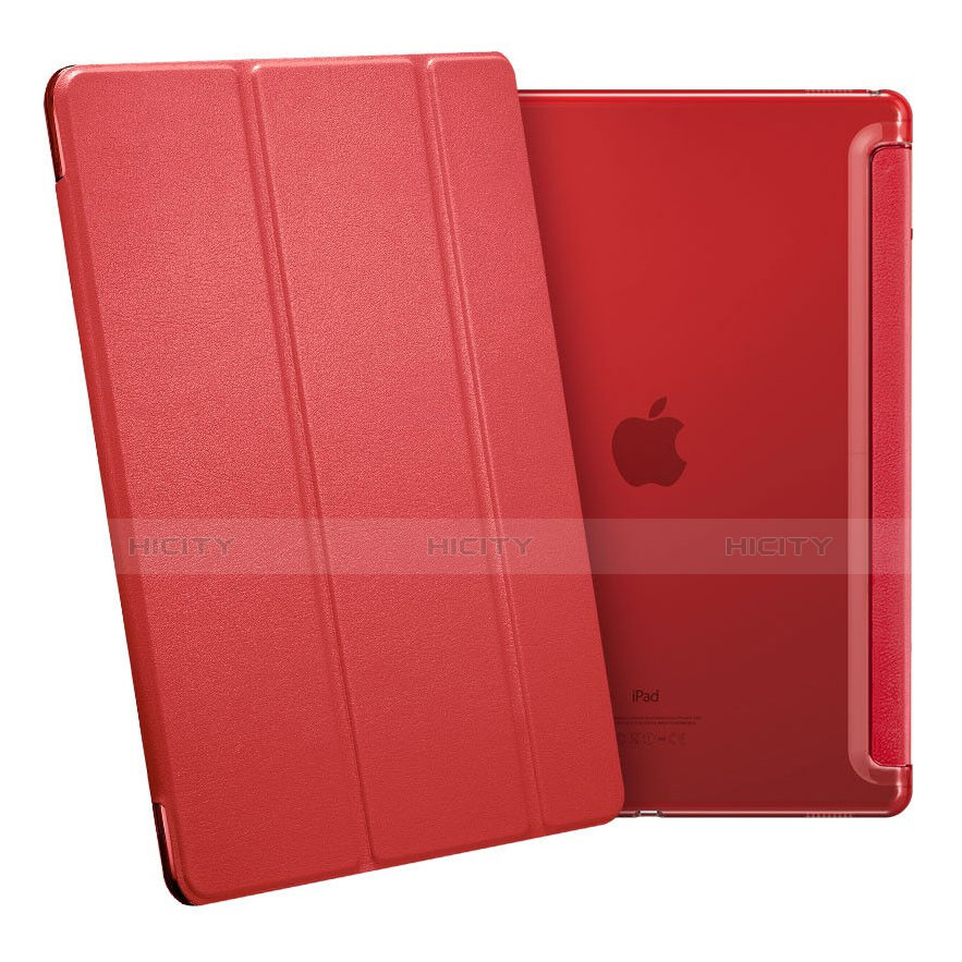 Handytasche Stand Schutzhülle Leder für Apple iPad Pro 12.9 Rot