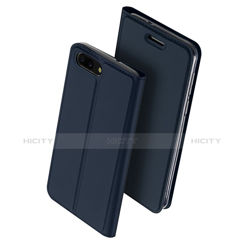 Handytasche Stand Schutzhülle Leder für Asus Zenfone 4 ZE554KL Blau