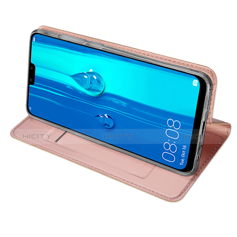 Handytasche Stand Schutzhülle Leder für Huawei Enjoy 9 Plus groß