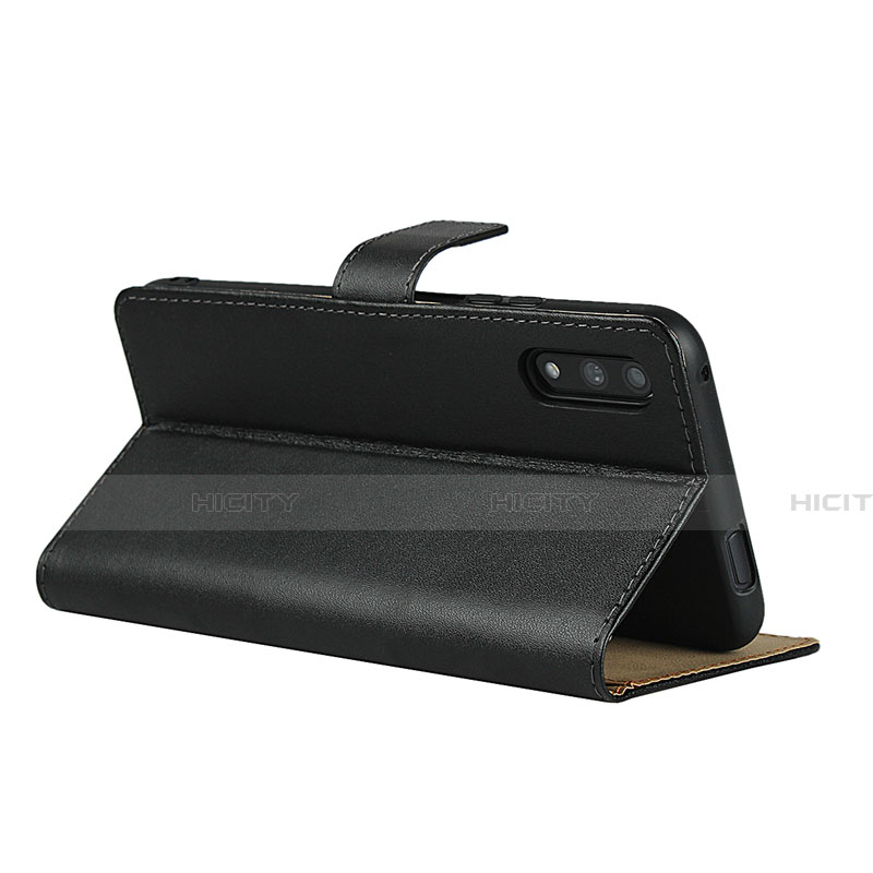 Handytasche Stand Schutzhülle Leder für Huawei P Smart Z (2019) Schwarz