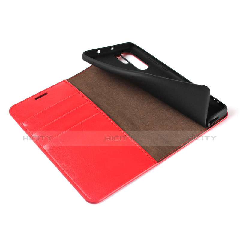 Handytasche Stand Schutzhülle Leder für Huawei P30 Pro New Edition Rot groß