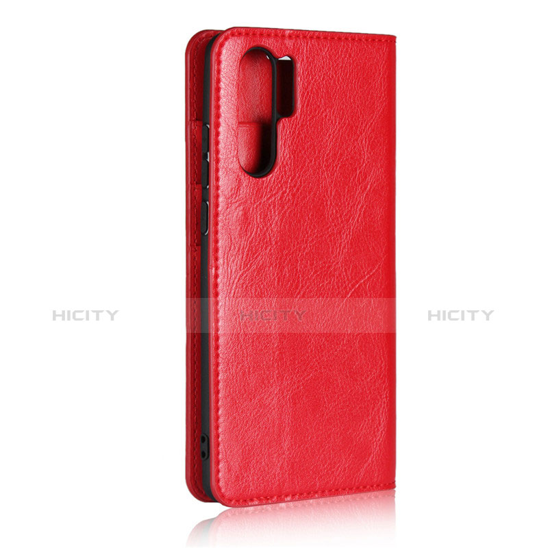 Handytasche Stand Schutzhülle Leder für Huawei P30 Pro New Edition Rot groß