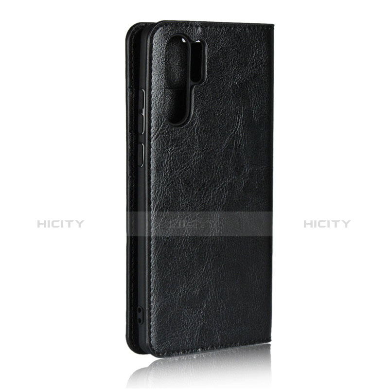 Handytasche Stand Schutzhülle Leder für Huawei P30 Pro New Edition Schwarz