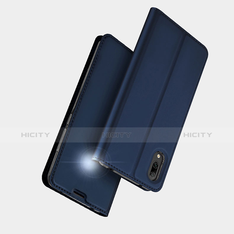 Handytasche Stand Schutzhülle Leder für Huawei Y7 Pro (2019)