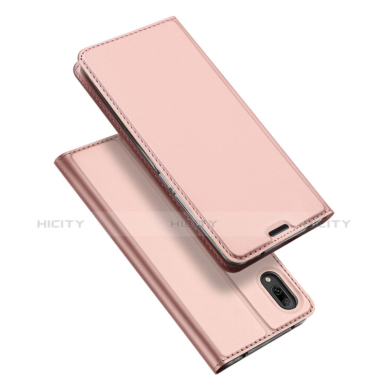 Handytasche Stand Schutzhülle Leder für Huawei Y7 Pro (2019)