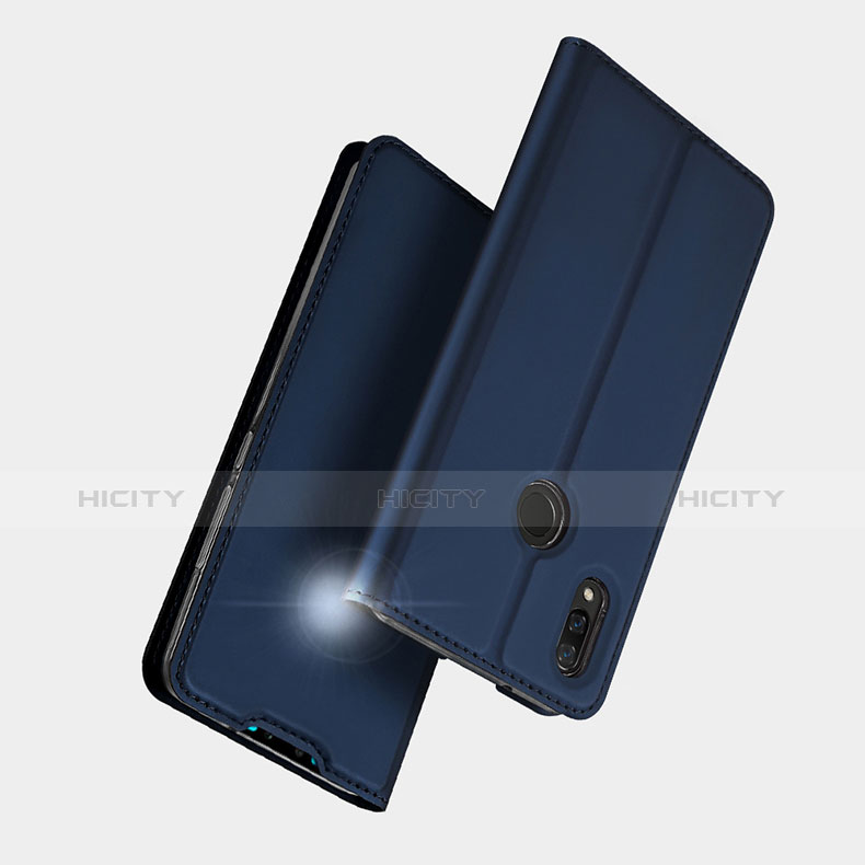 Handytasche Stand Schutzhülle Leder für Huawei Y9 (2019) groß