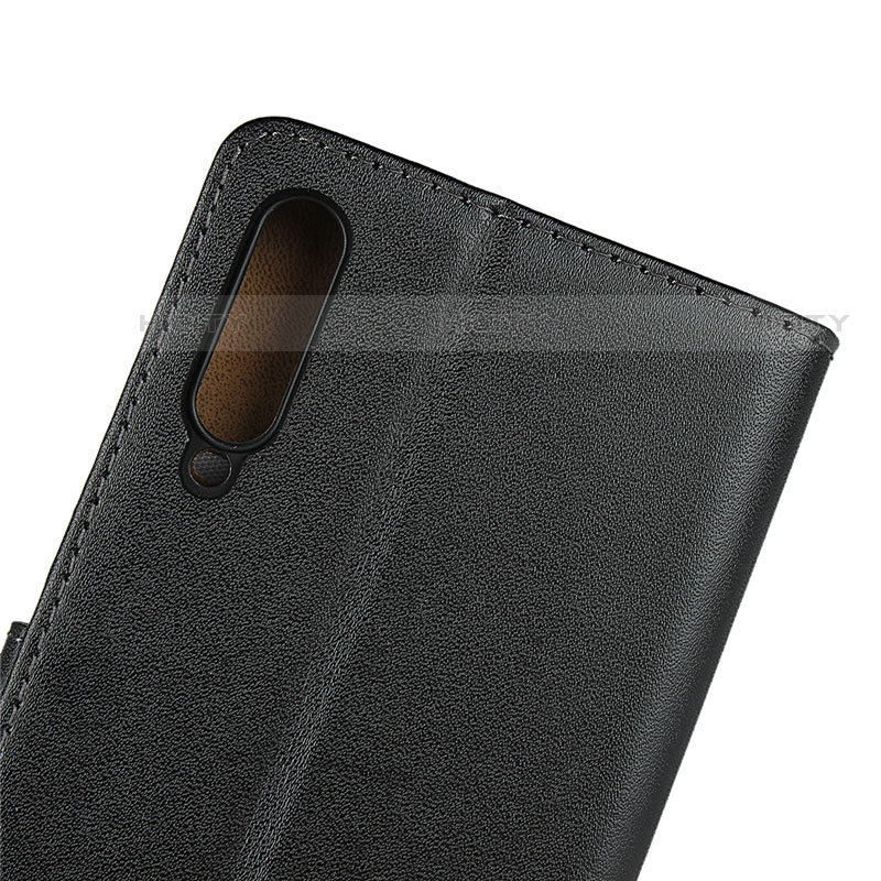 Handytasche Stand Schutzhülle Leder für Huawei Y9s Schwarz