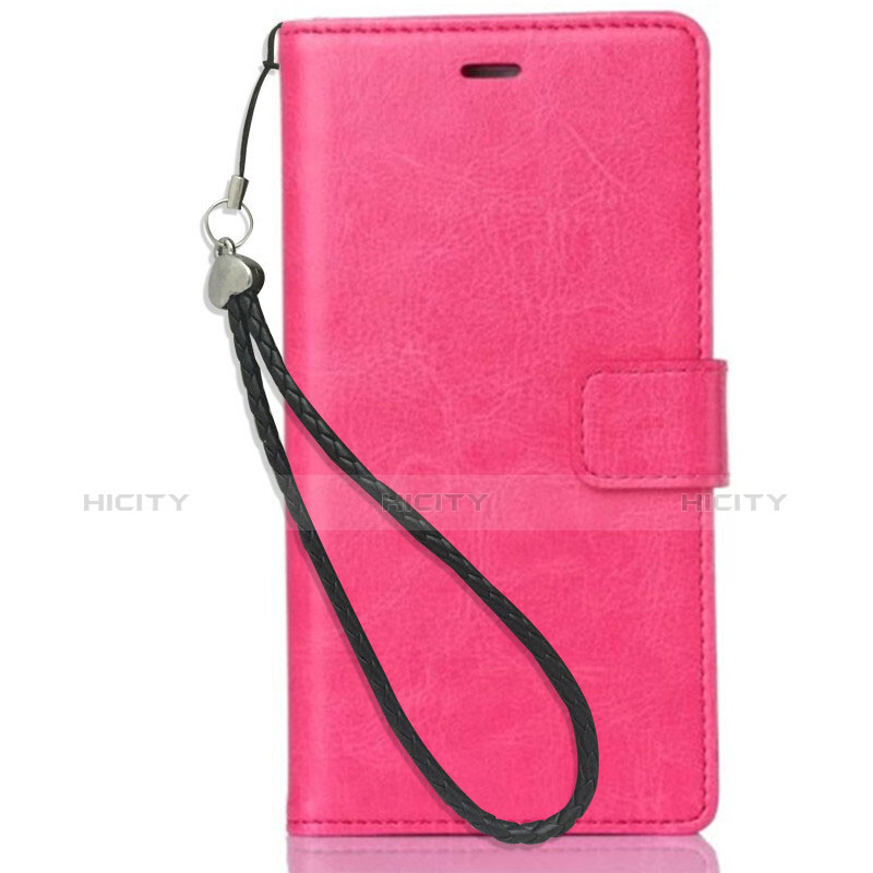 Handytasche Stand Schutzhülle Leder für Nokia 3.1 Plus Pink Plus