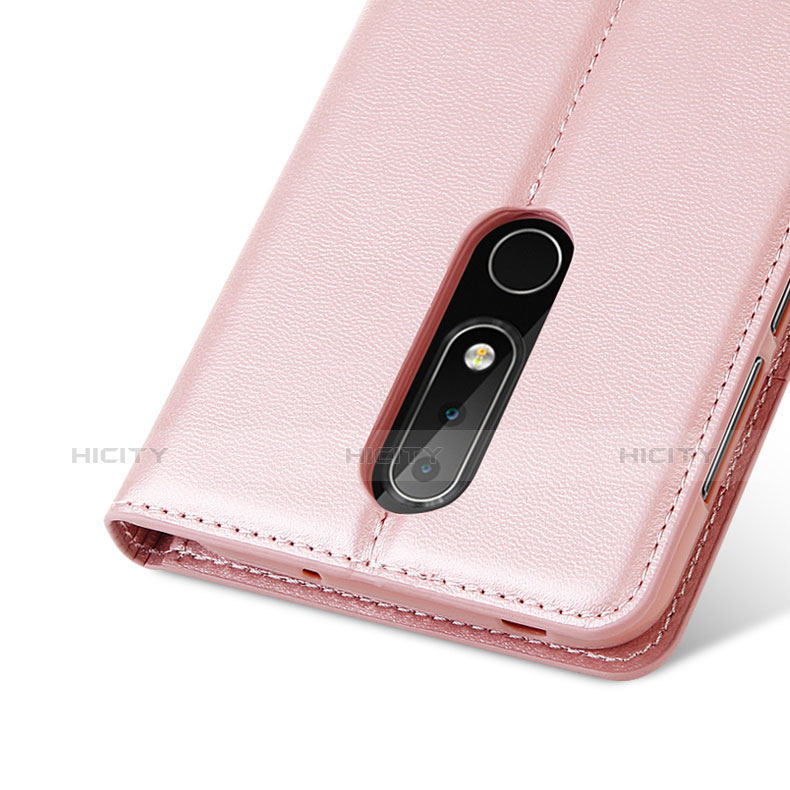 Handytasche Stand Schutzhülle Leder für Nokia X7