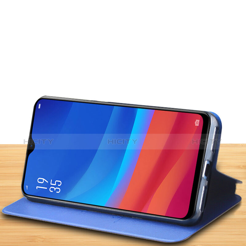 Handytasche Stand Schutzhülle Leder für Oppo AX7