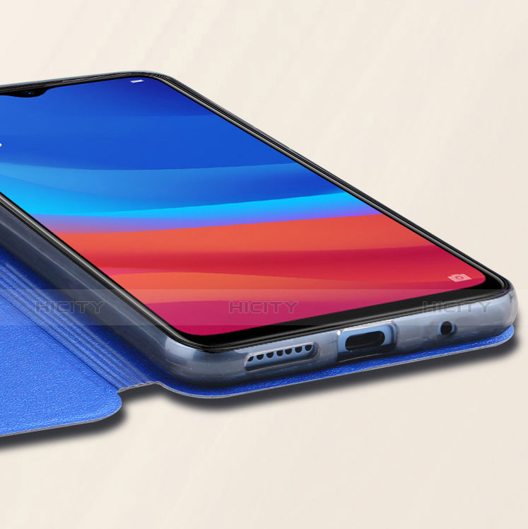 Handytasche Stand Schutzhülle Leder für Oppo AX7